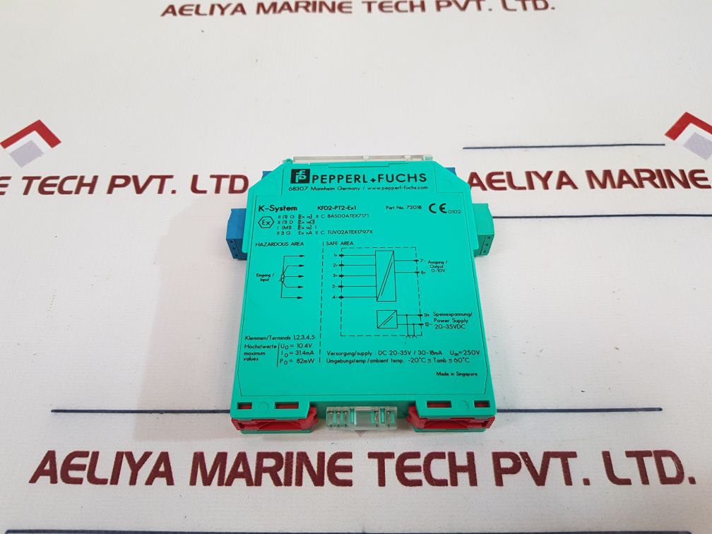 Pepperl+Fuchs K-system Kfd2-pt2-ex1 Potentiometer Converter 72018