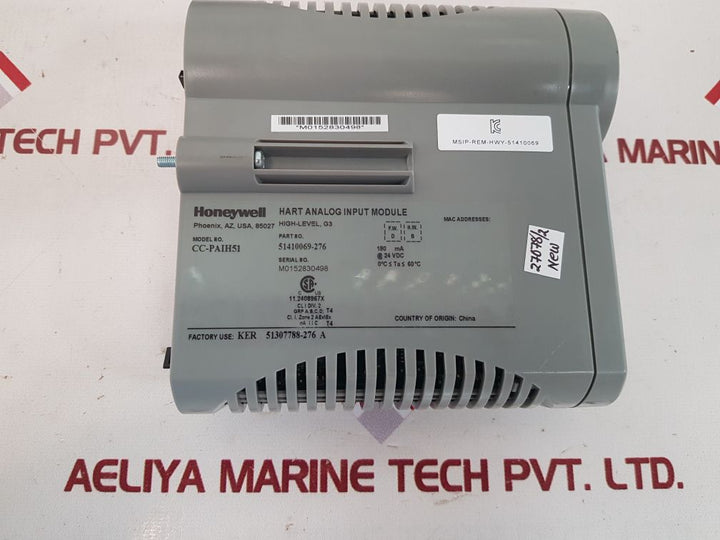 Honeywell Cc-paih51 Hart Analog Input Module 51410069-276
