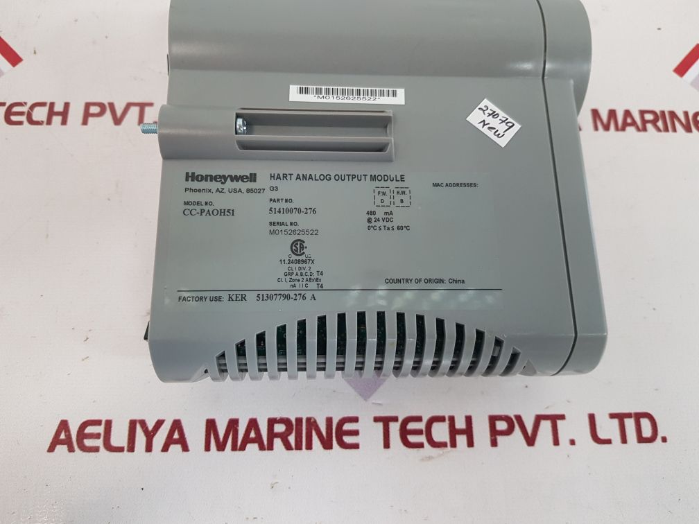 Honeywell Cc-paoh51 Hart Analog Output Module 51410070-276
