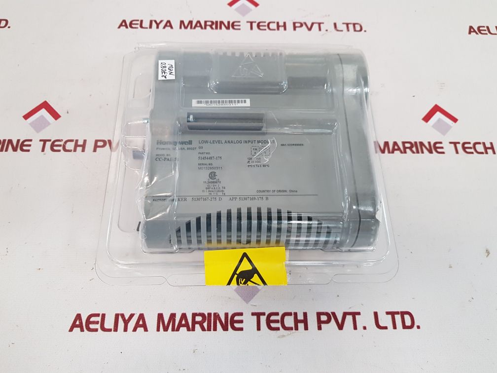 Honeywell Cc-pail51 Low-level Analog Input Module 51454487-175
