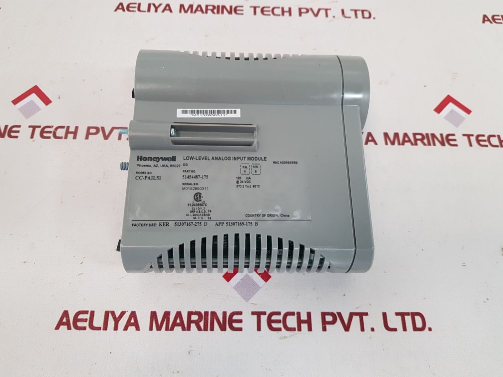 Honeywell Cc-pail51 Low-level Analog Input Module 51454487-175
