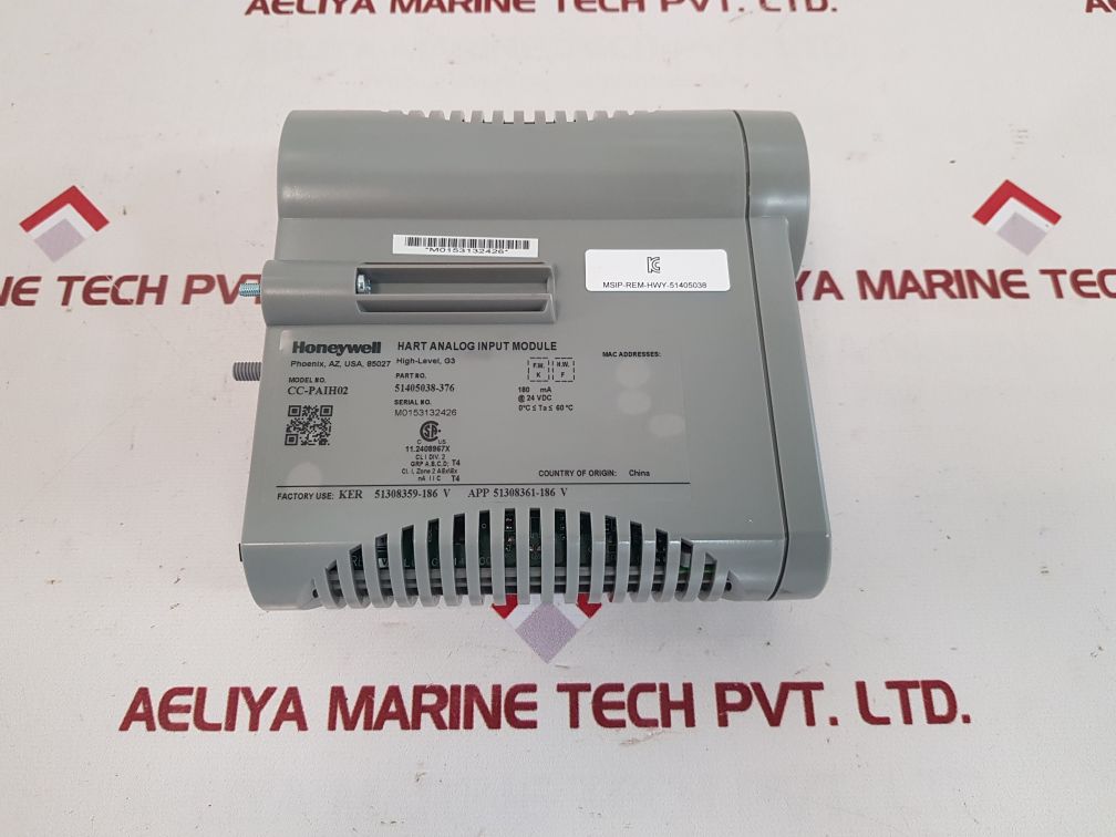 Honeywell Cc-paih02 Hart Analog Input Module 51405038-376
