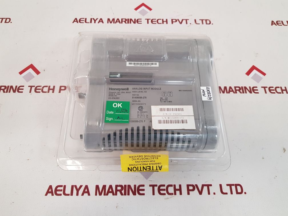 Honeywell Cc-paix01 Analog Input Module 51405038-275
