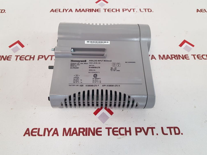 Honeywell Cc-paix01 Analog Input Module 51405038-275

