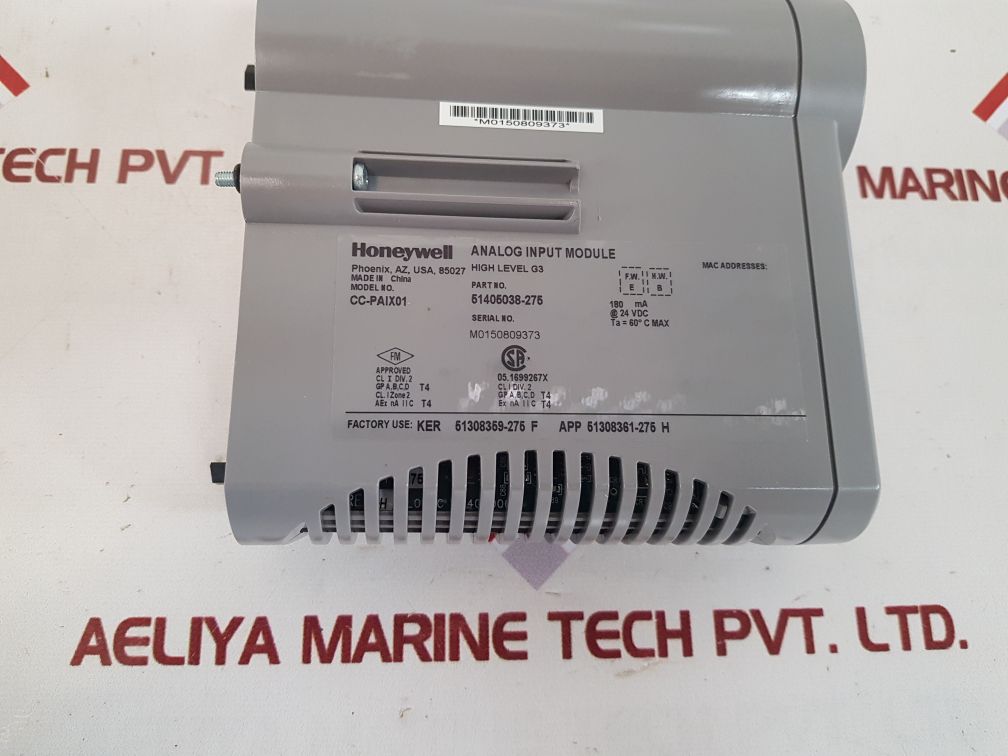 Honeywell Cc-paix01 Analog Input Module 51405038-275
