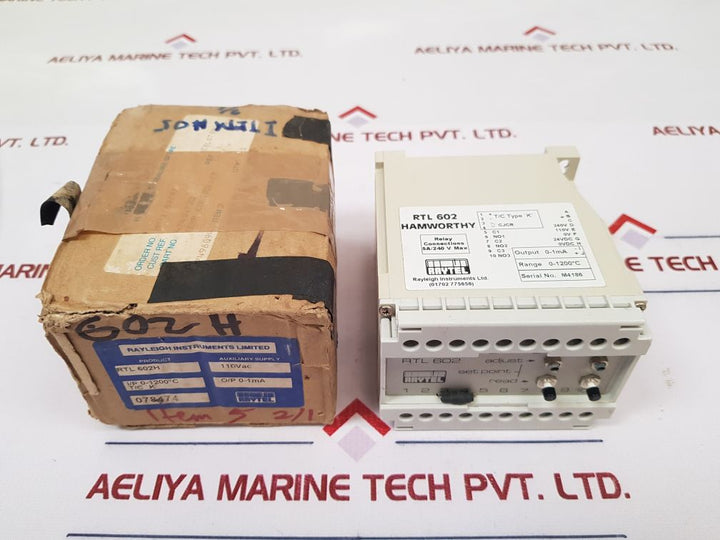 Raytel rtl 602 temperature controller 