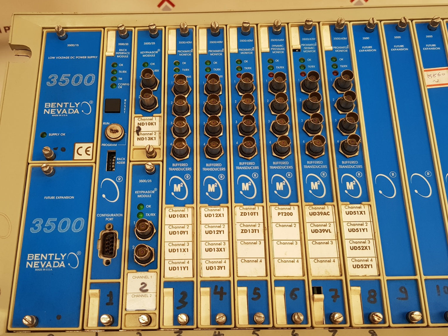 Bently nevada 3500/15,3500/20,3500/40m,3500/64m,3500/42m,3500/32,3500/92 rack