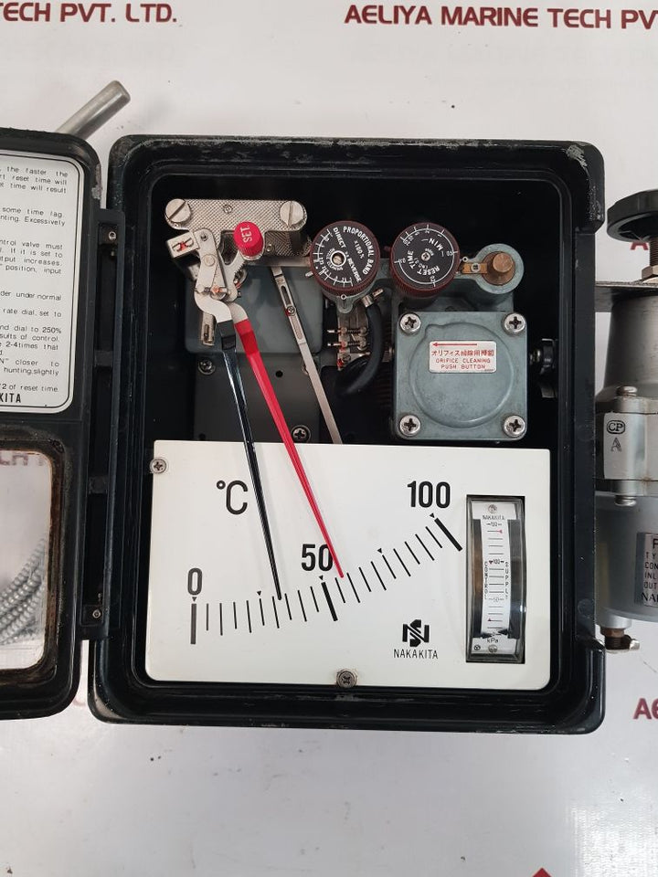 Nakakita Nstm732 Temperature Controller Scale Range 0-100°C
