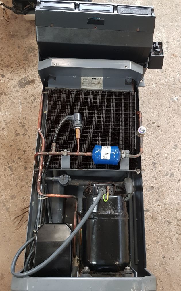 Wohr kaltetechnik/liebherr sk 71009/100-004-560 crane air condition unit 