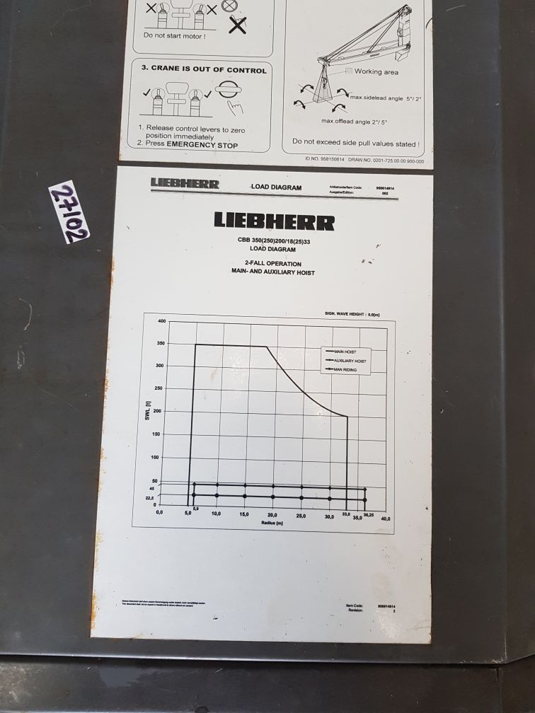 Wohr kaltetechnik/liebherr sk 71009/100-004-560 crane air condition unit 
