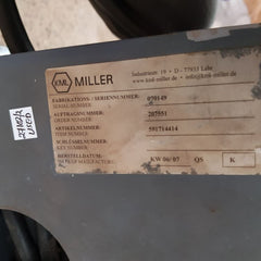 Wohr kaltetechnik/liebherr sk 71009/100-004-560 crane air condition unit 