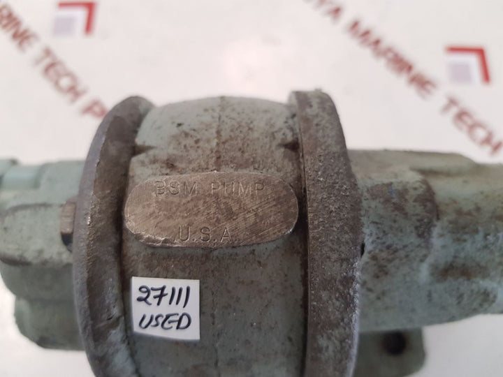 Bsm Pump used