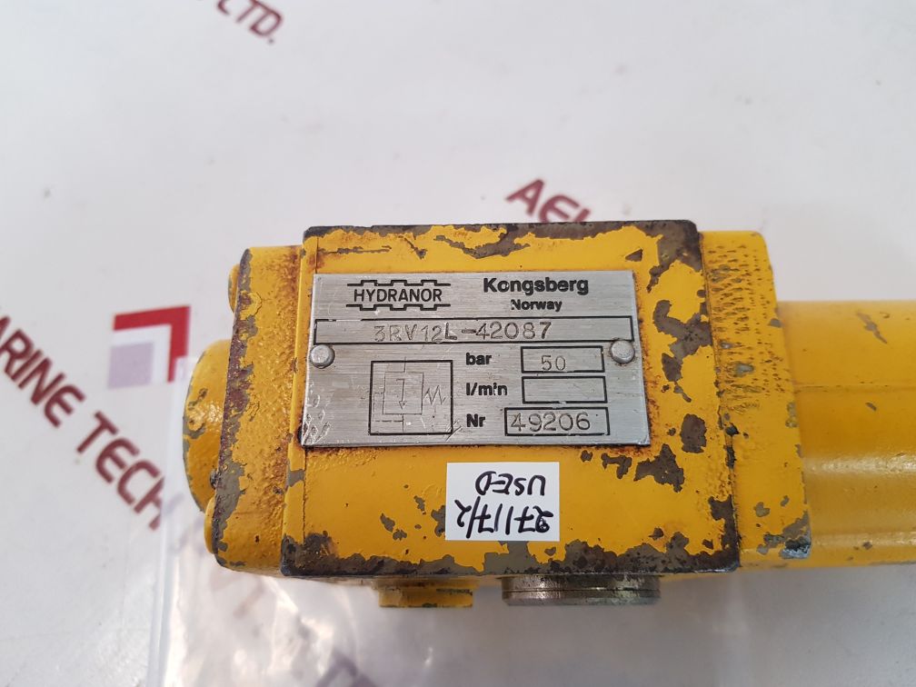 Kongsberg 3Rv12L-42087 Solenoid Valve
