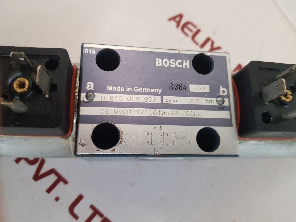 Bosch 0 810 091 203 Solenoid Valve
