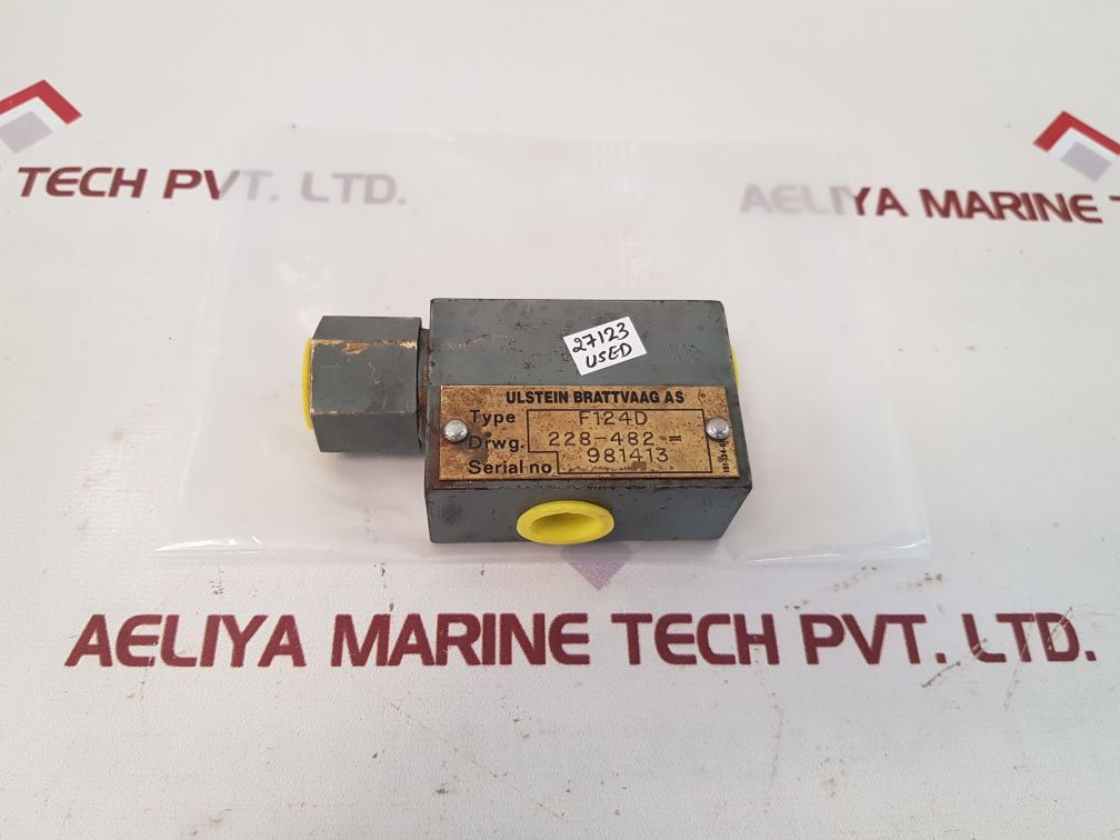 Ulstein Brattvagg F124D Valve
