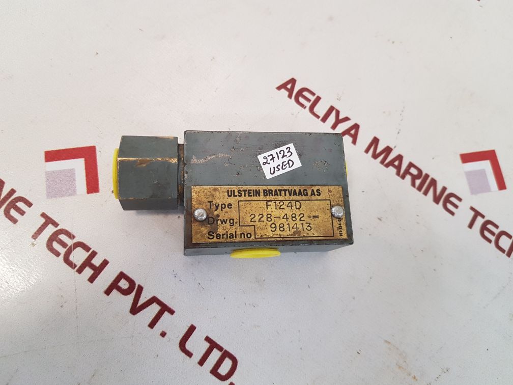 Ulstein Brattvagg F124D Valve