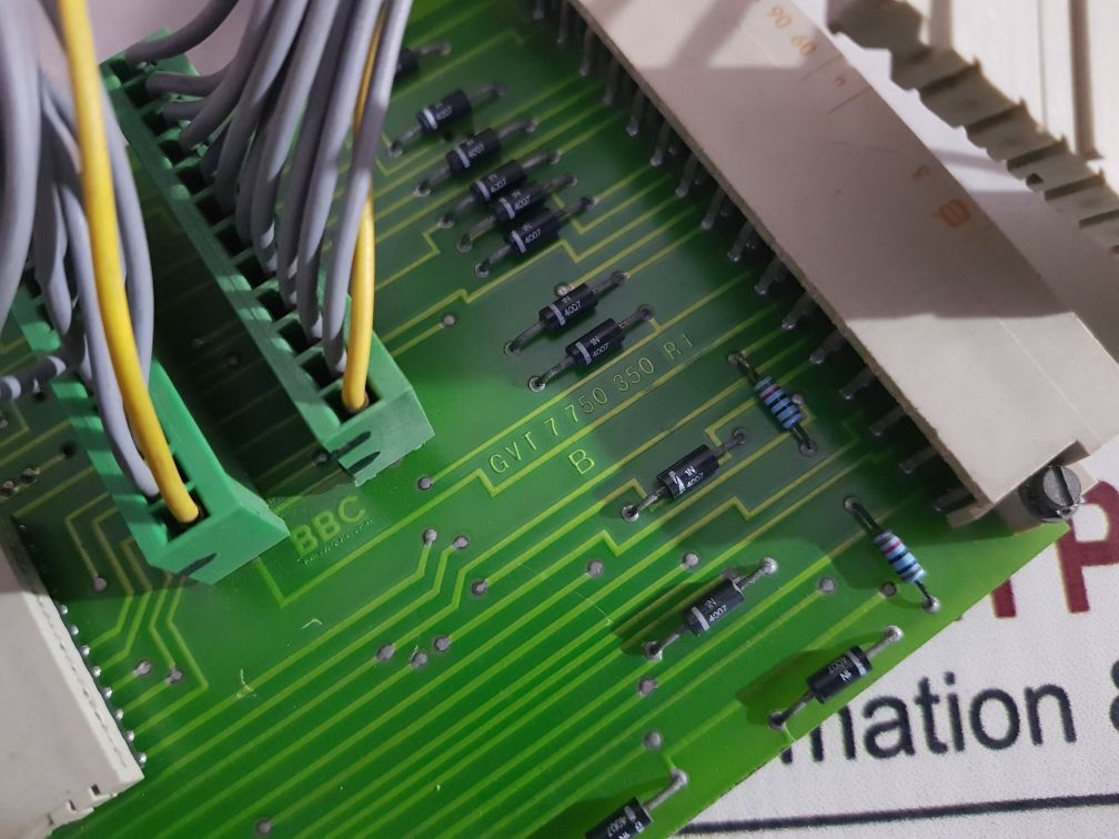 Bbc gvt 7750 350 pcb card gvt 7750 313