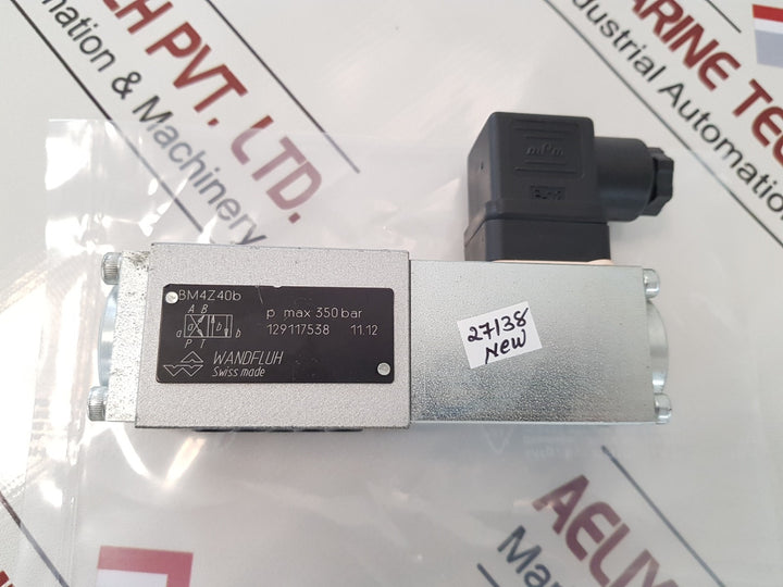 Wandfluh Bm4Z40B Hydraulic Spool Valve