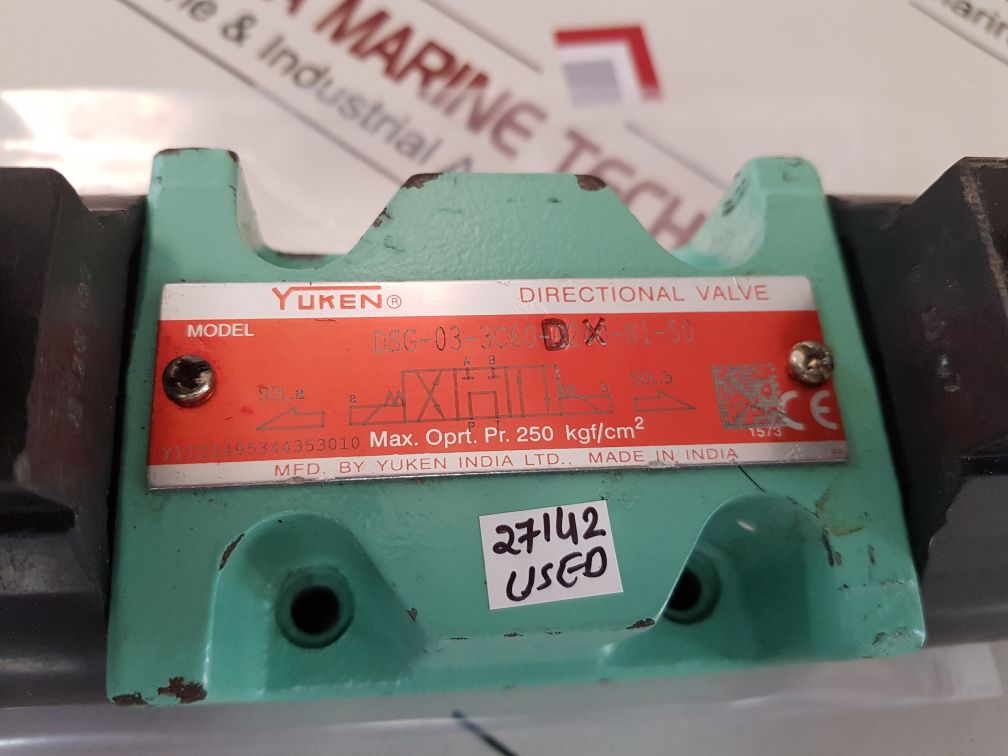 Yuken Dsg-03-3C60-a240-n1-50 Solenoid Valve
