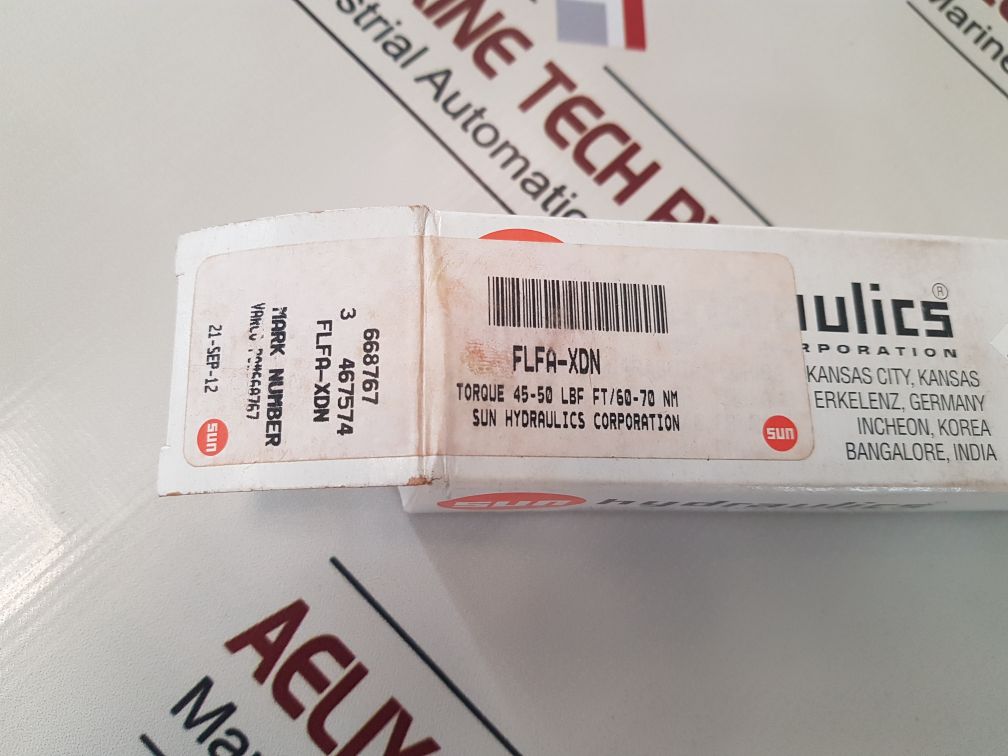 Sun Hydraulics Flfa-xdn Cartridge Valve