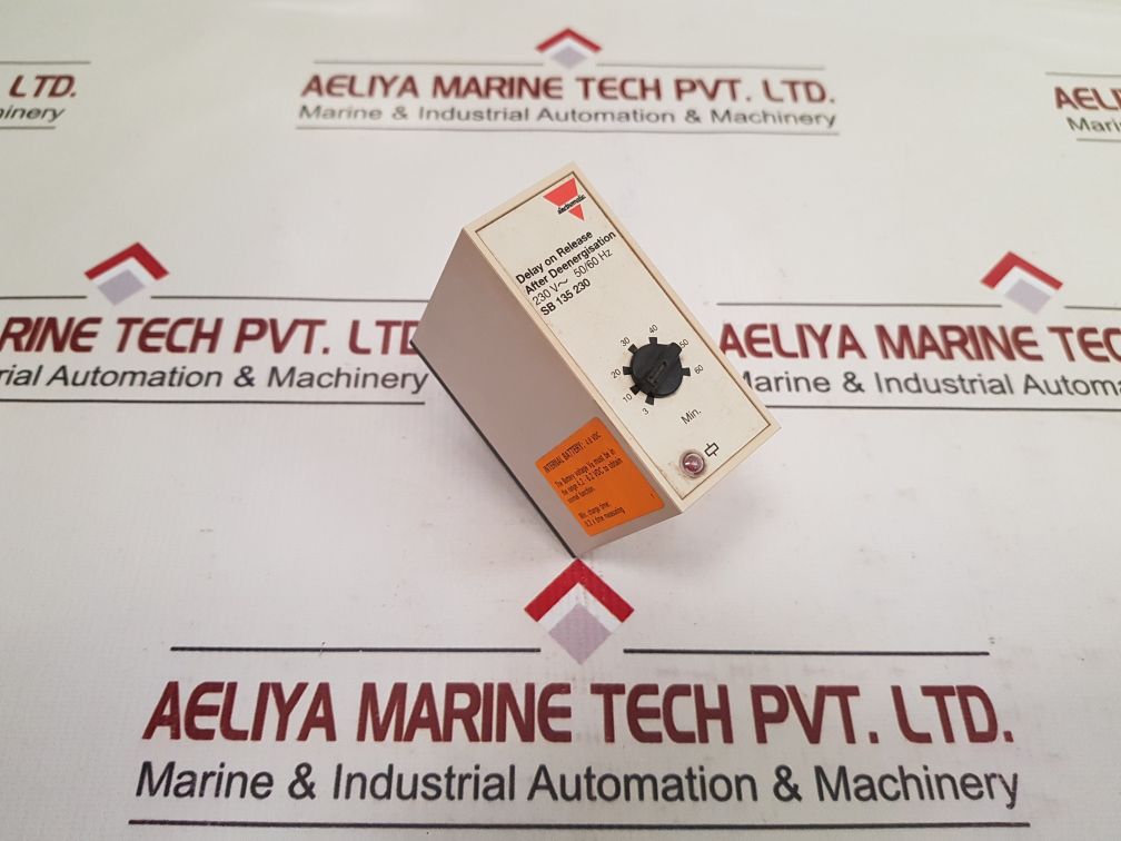 Electromatic Sb 135 230 Delay On Release After Deenergisation 230V~50/60Hz