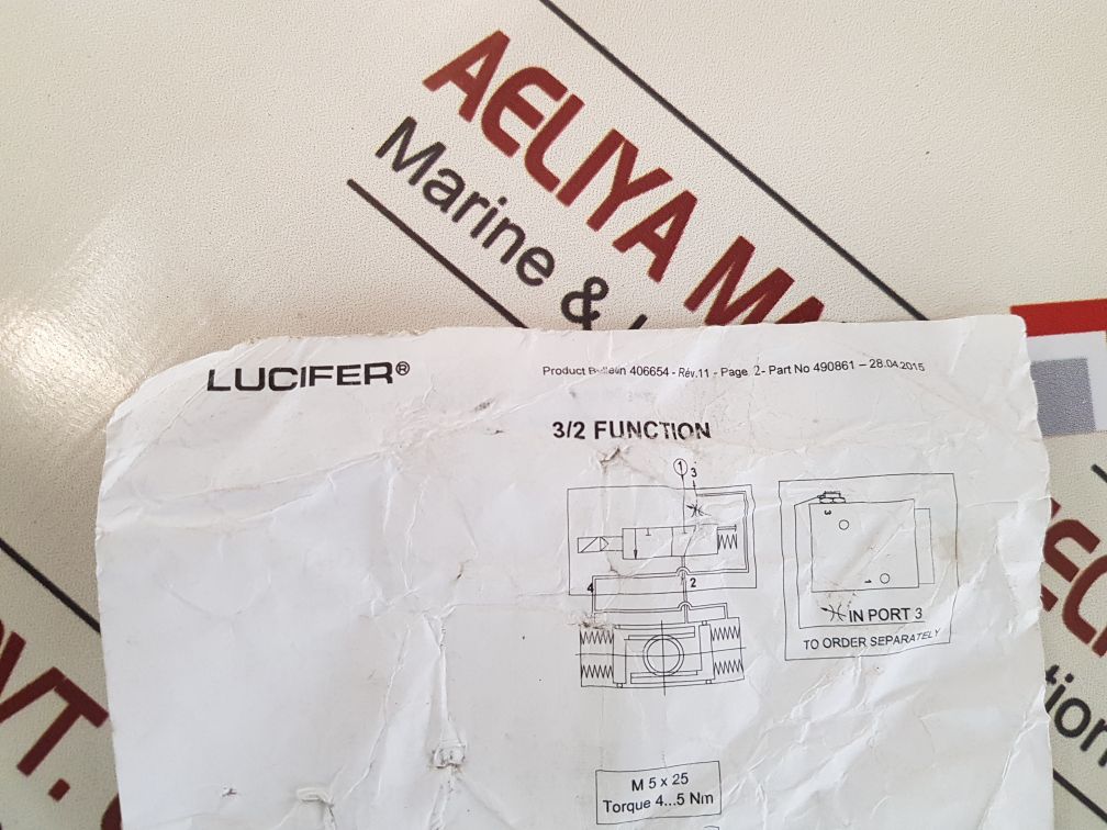 Parker 341L9534 Solenoid Valve