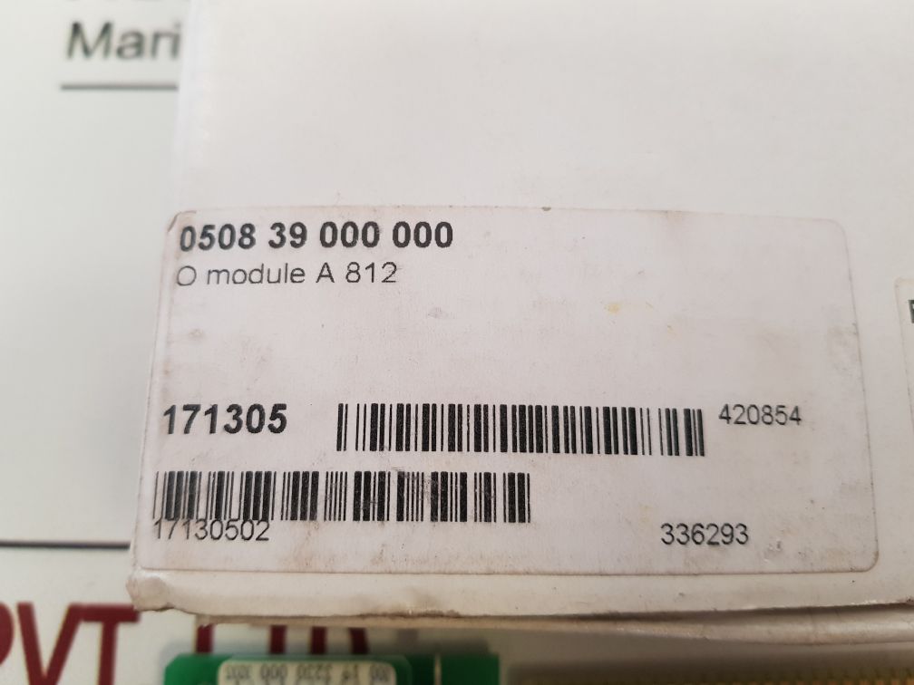 Eberle A-812 Output Module 16A 25V Dc