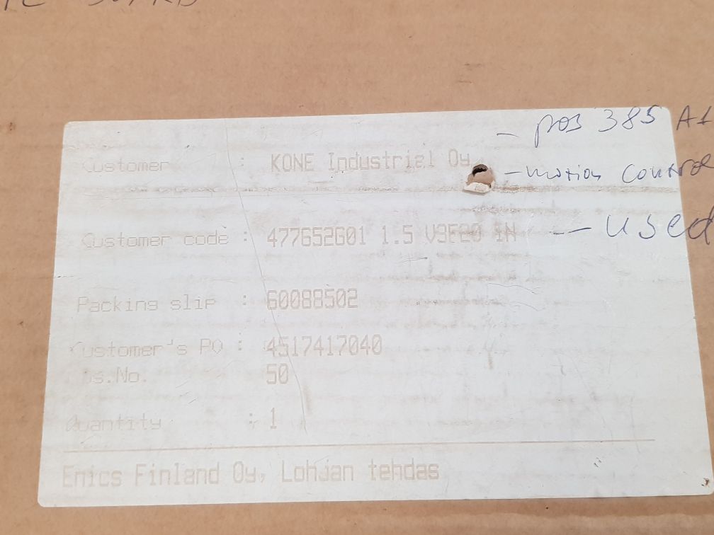 Kone 477647G01 Pcb Card