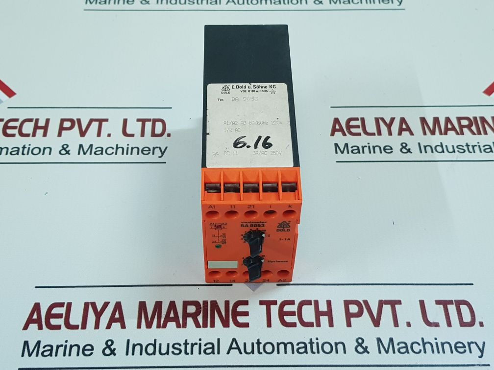 E.Dold U.Sohne Varimeter Ba 9053 Current Relay