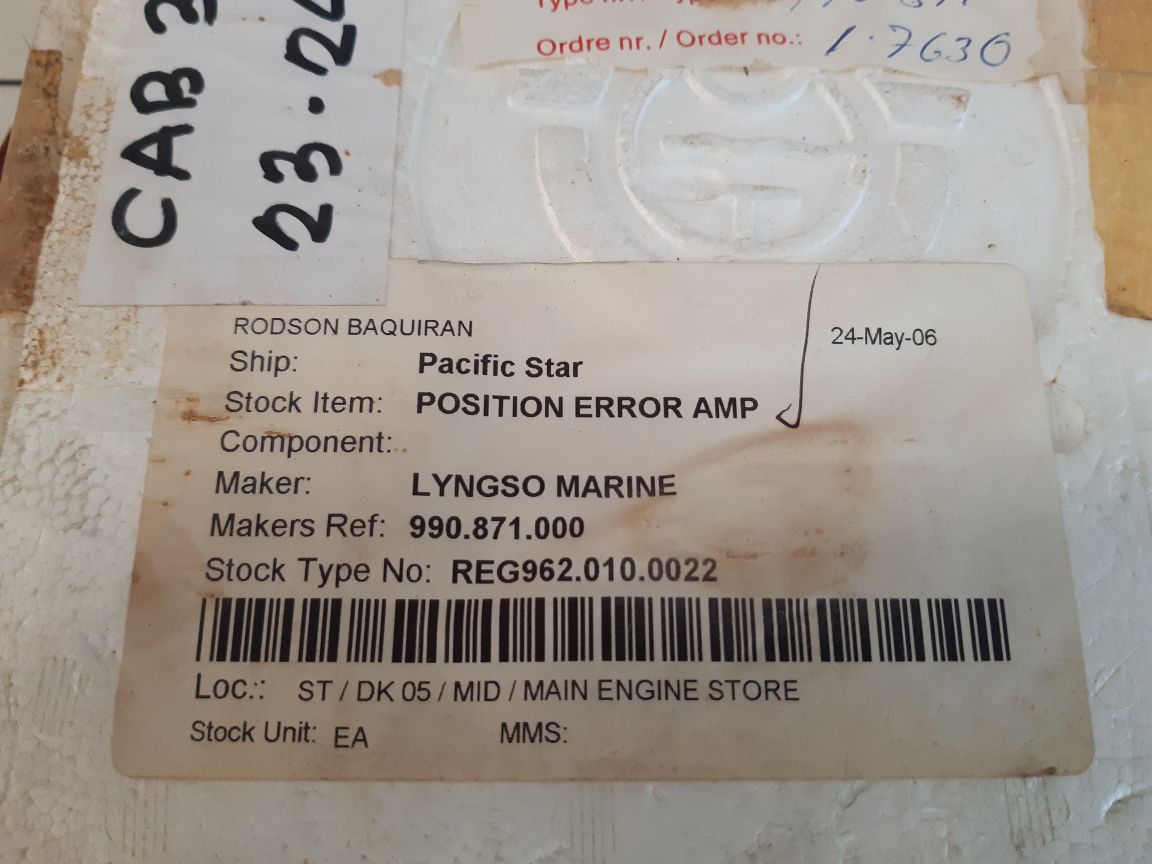 Soren T.Lyngso 990671 Pcb Card 990.672.003