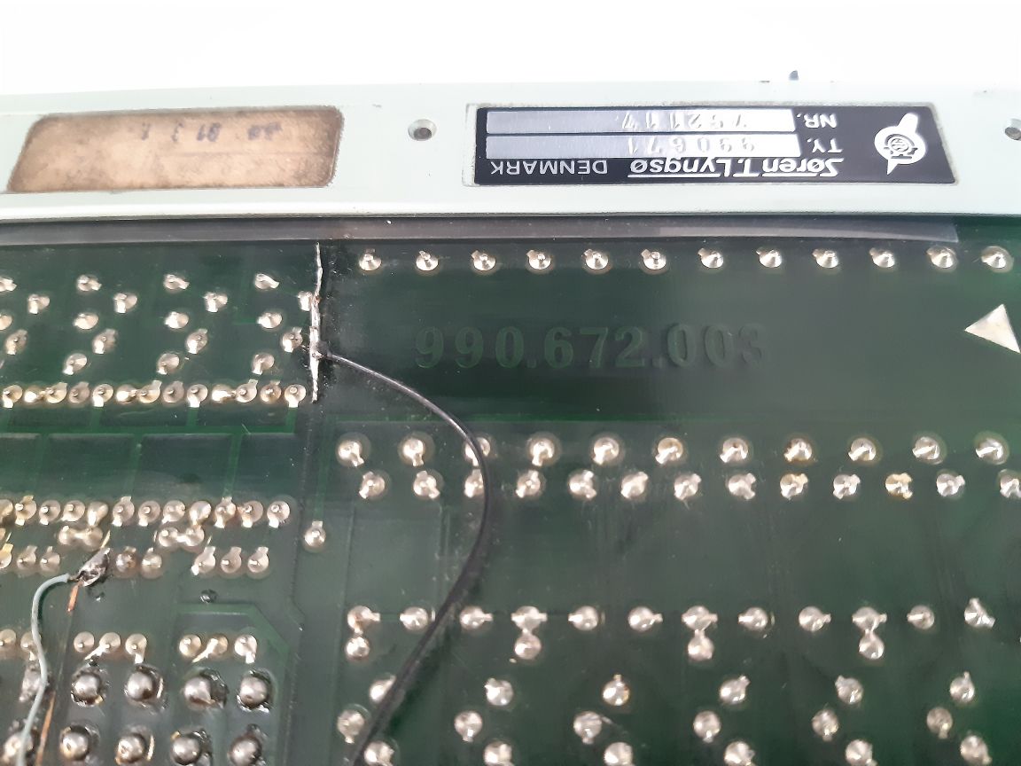 Soren T.Lyngso 990671 Pcb Card 990.672.003