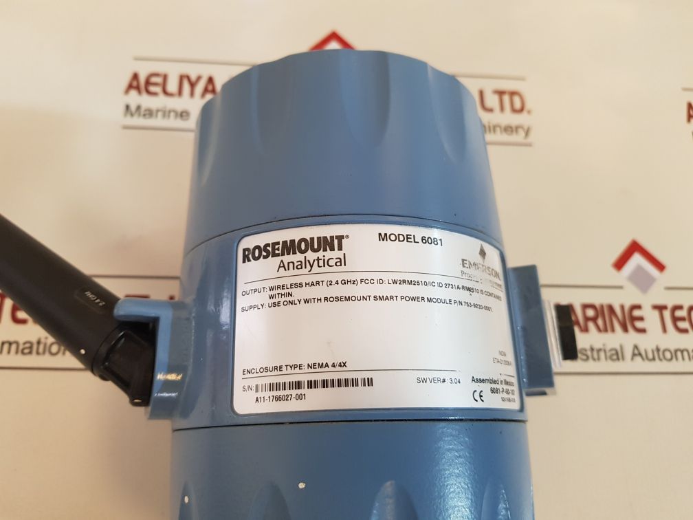 Emerson 6081 Wireless Ph/Orp Transmitter 6081-p