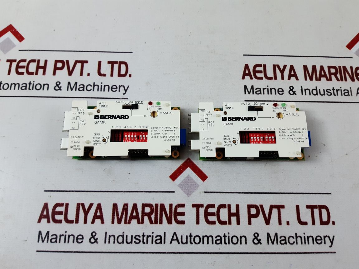 Bernard Gamk Vlv952.040.0001P Control Card