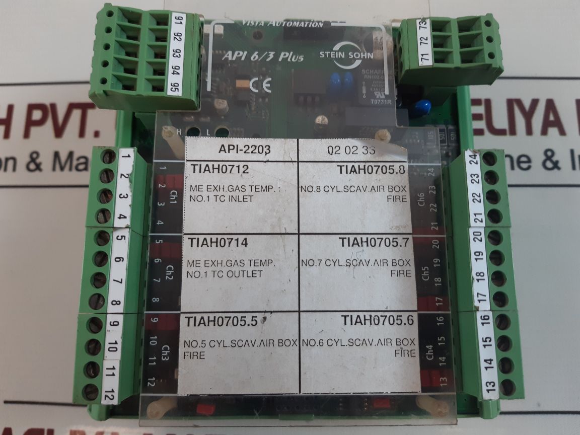 H.M.Stein Sohn F102004A Api 6/3 Plus Analog Module