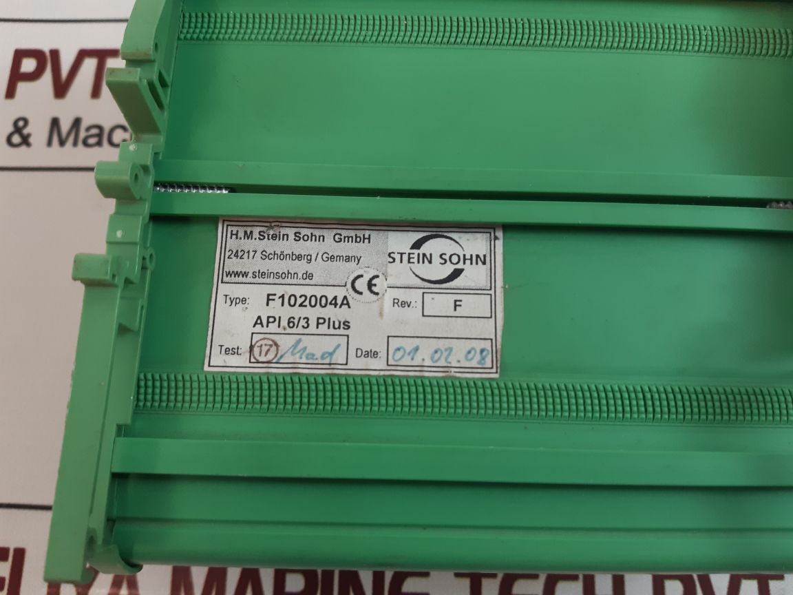H.M.Stein Sohn F102004A Api 6/3 Plus Analog Module