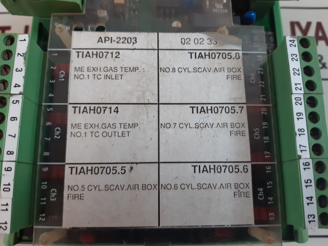 H.M.Stein Sohn F102004A Api 6/3 Plus Analog Module