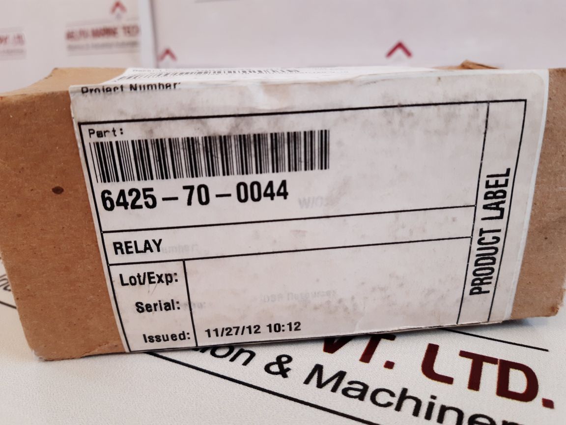 Tyco Cb-1006B-70 Time Delay Relay