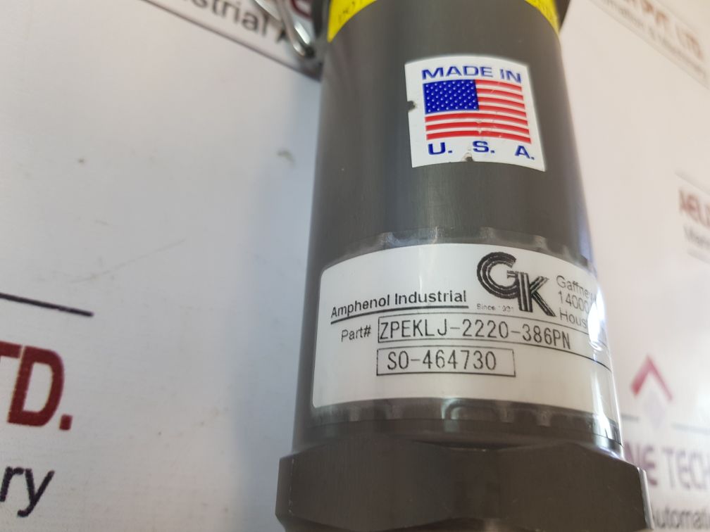 Amphenol Industrial Zpekl J-2220-386Pn Circular Connector Plug
