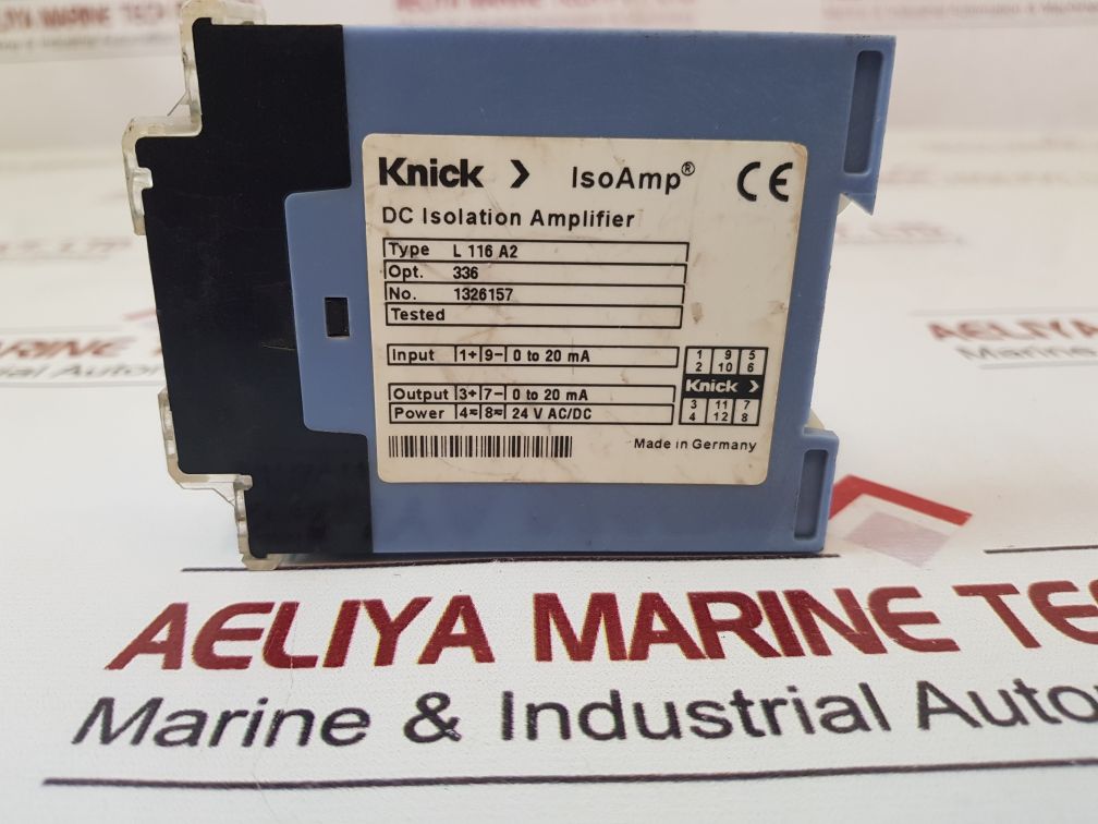 Knick L 116 A2 Dc Isolation Amplifier