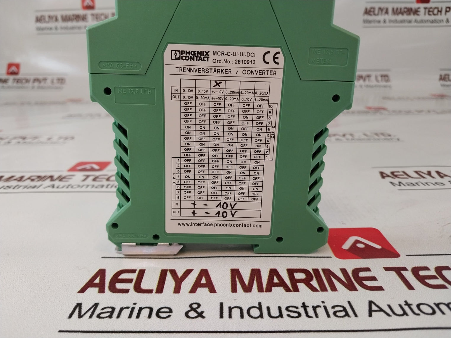 Phoenix Contact Mcr-c-ui-ui-dci 3-way Isolation Amplifier