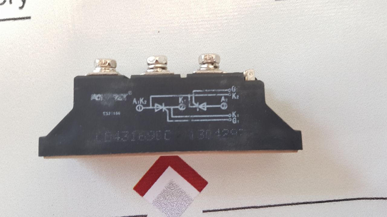 Lot Of 2X Powerex Cd431690C Scr Module
