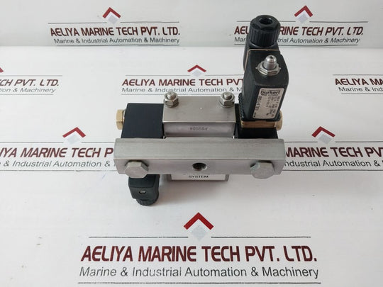 Burkert 6014 C 2,0 Fkm Ms Solenoid Valve