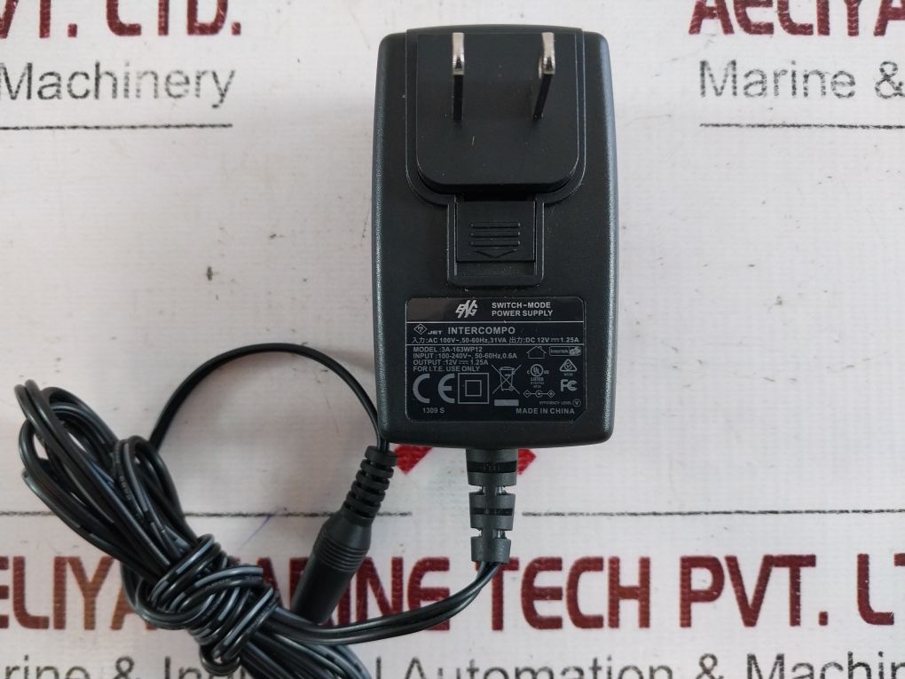 Riken Keiki Bc-2009 Gas Detector Charger With 3A-163Wp12 Power Supply