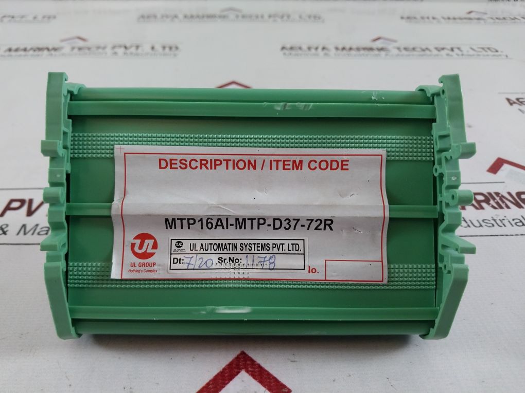 Honeywell Ul16Ai (2W/4W)-iota-d37-72-xor Input Relay Mtp16Ai-mtp-d37-72R