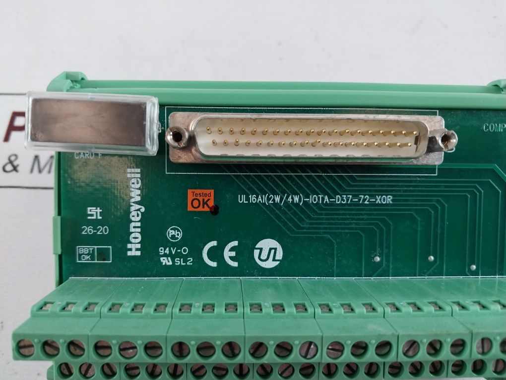 Honeywell Ul16Ai (2W/4W)-iota-d37-72-xor Input Relay Mtp16Ai-mtp-d37-72R