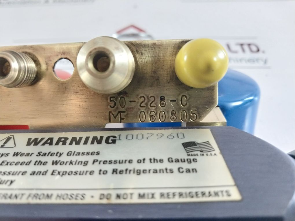 Cps Pro-set R-502 Ac Manifold And Gauge Set