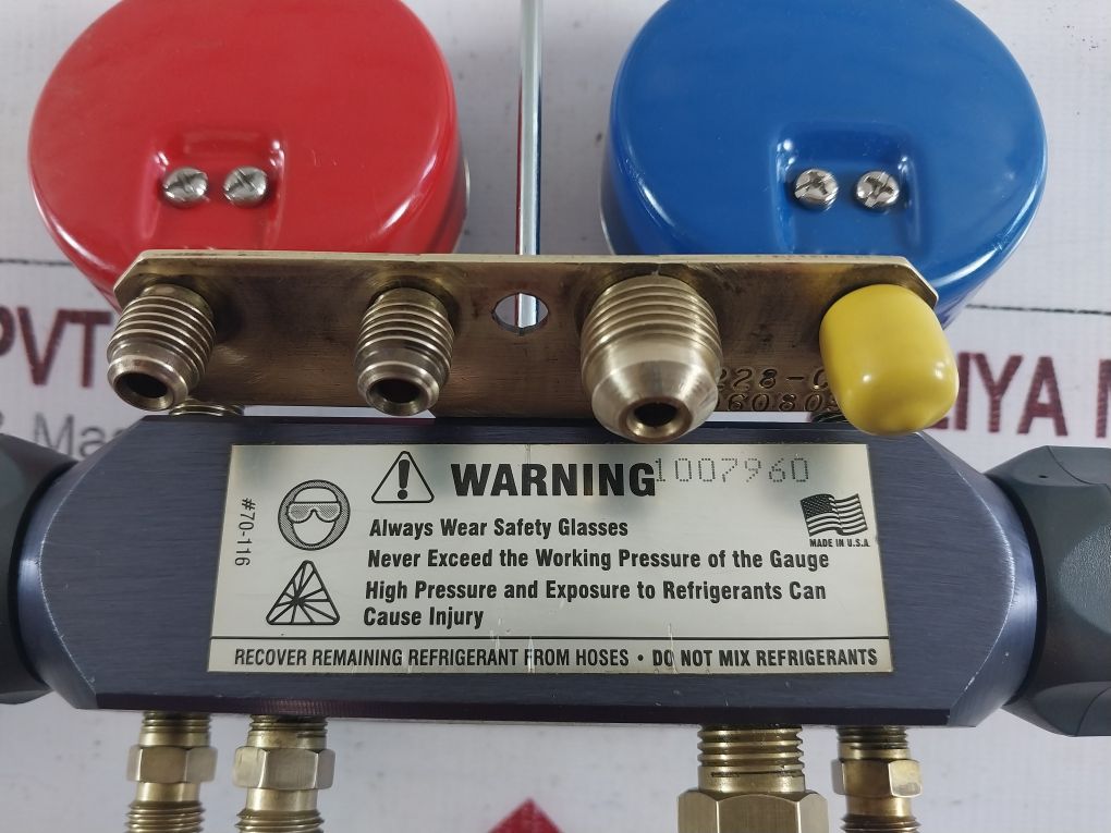 Cps Pro-set R-502 Ac Manifold And Gauge Set