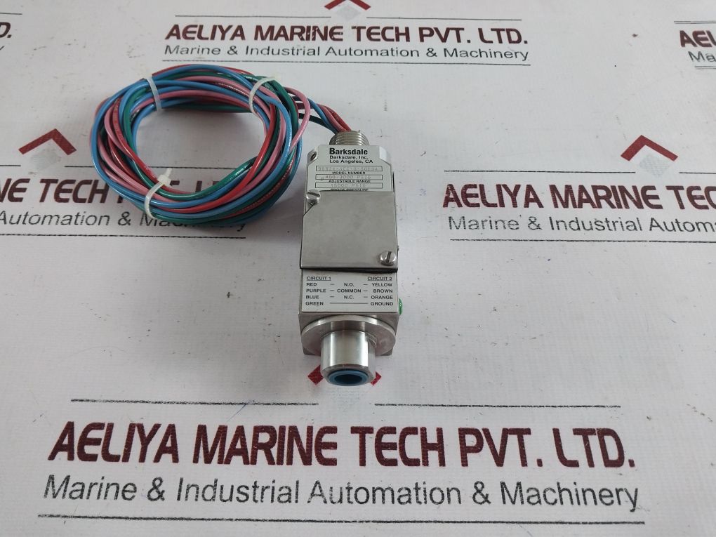 Barksdale 9692X-1Cc-3-s0694 Flameproof Switch With Rexroth 100% Ed Solenoid Coil