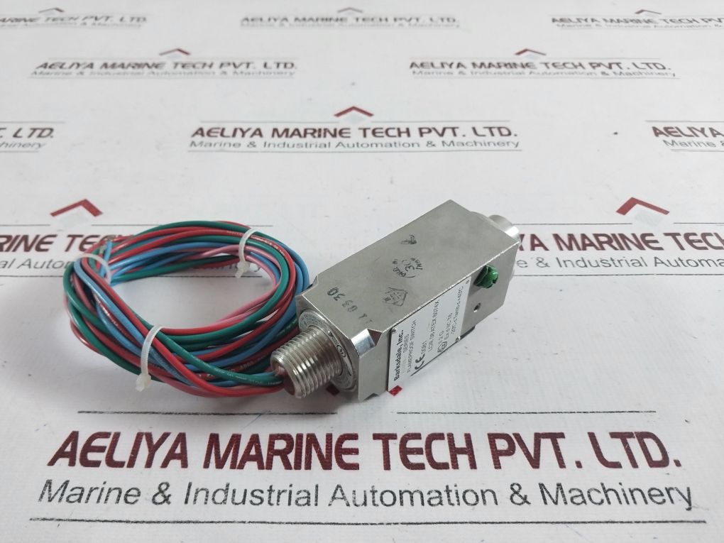 Barksdale 9692X-1Cc-3-s0694 Flameproof Switch With Rexroth 100% Ed Solenoid Coil