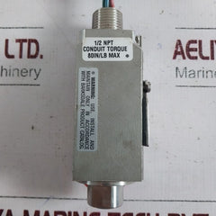 Barksdale 9692X-1Cc-3-s0694 Flameproof Switch With Rexroth 100% Ed Solenoid Coil